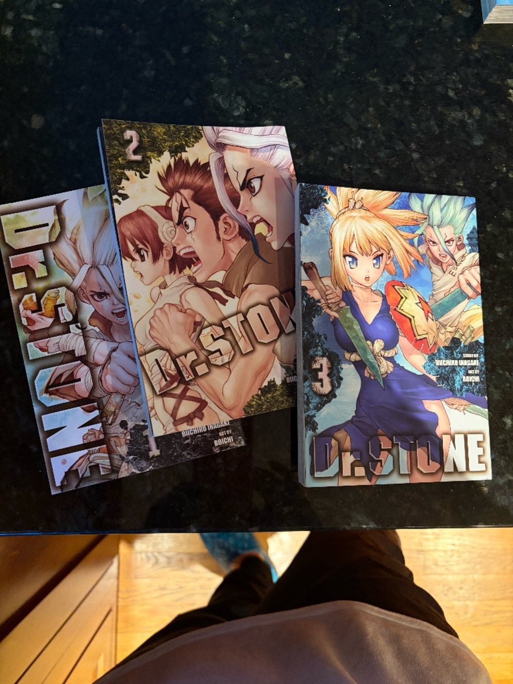 Dr. Stone Manga Books by Riichiro Inagaki
